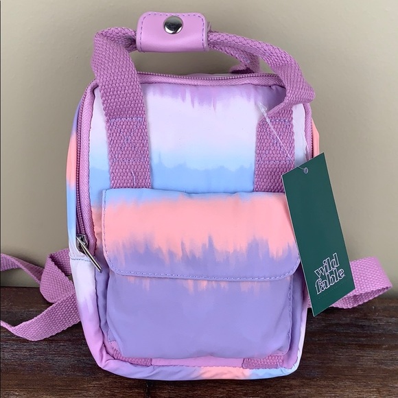 wild fable Bags Wild Fable Mini Multicolored Zip Backpack Poshmark